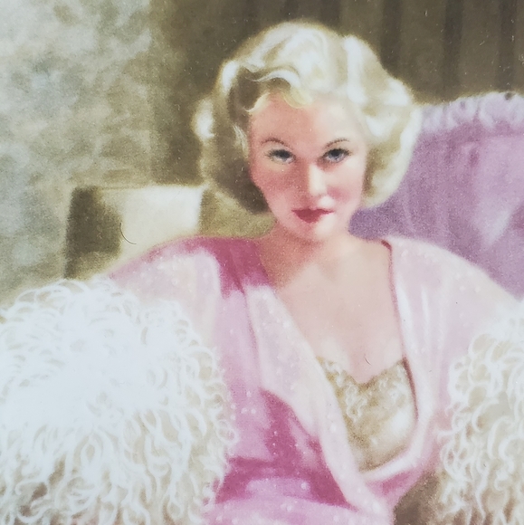 WS George Jean Harlow Decorative Plate - Picture 2 of 4